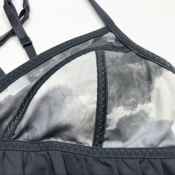 LULULEMON Rehearsal Black/White Coal Tinted Tank 6 - Picture 5 of 11